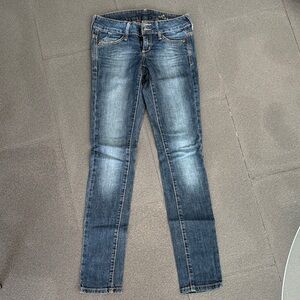 Mango Blue Skinny Women's Jeans